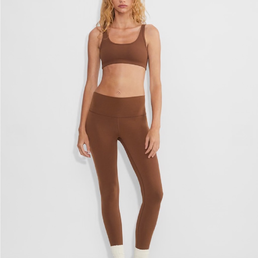 TnaLIFE™ Atmosphere Hi-Rise Legging in Cognac New without tags M